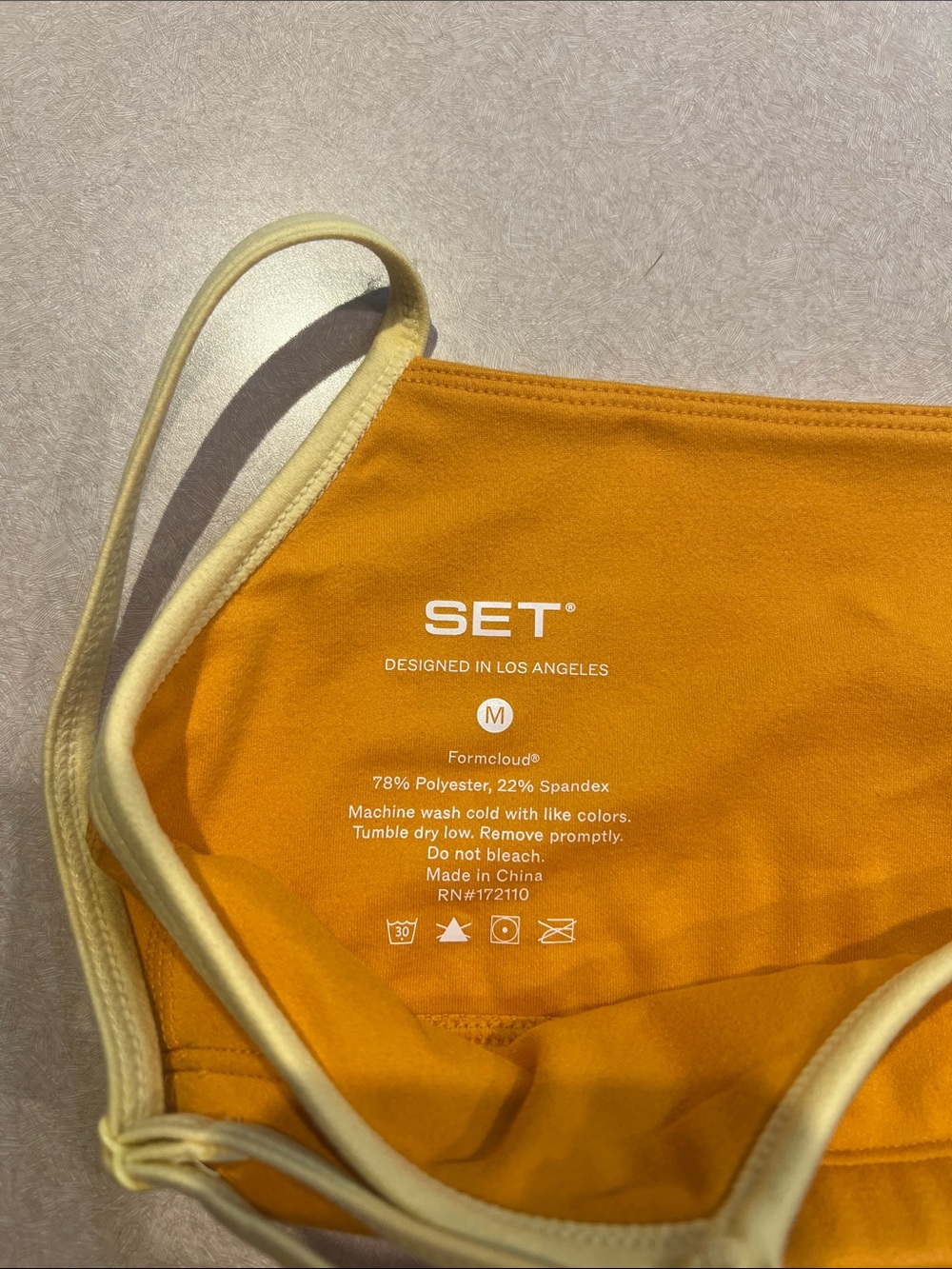 Set Active Formcloud Cloud 90’s Bra - Picture 5 of 5